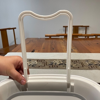 Sklopiva kanta za mop s odvodom, pravokutnog oblika, velika, 43 cm, produžena posuda za kućnu upotrebu