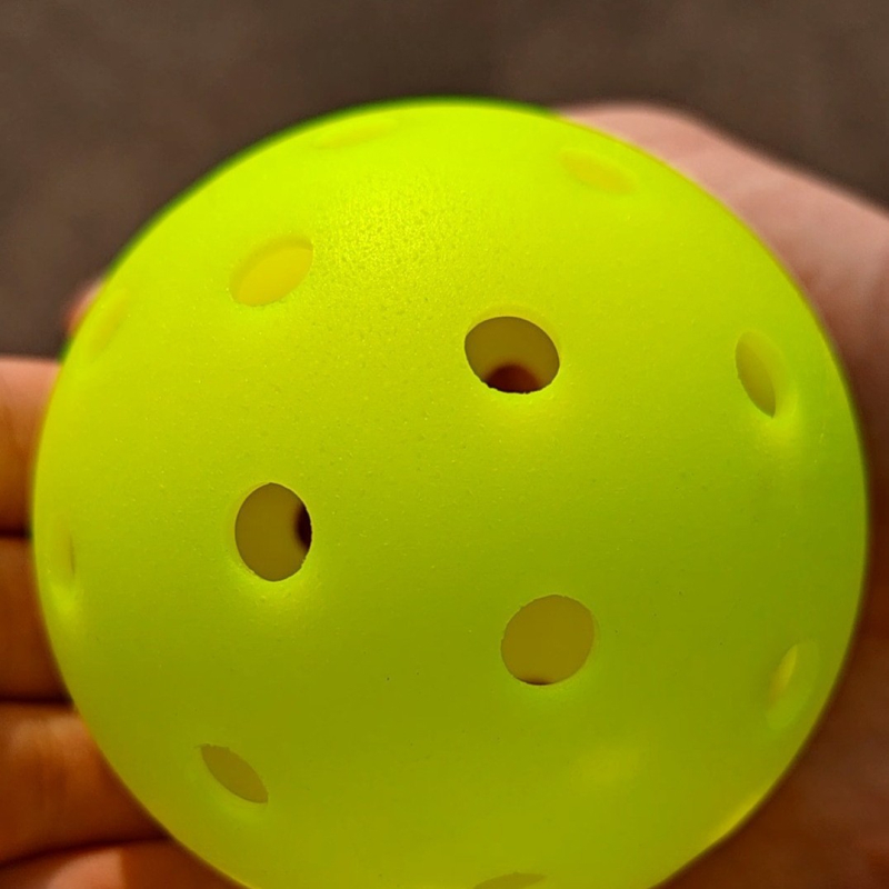 X-40 pickleball lopta s matnom površinom, 40 rupa, bezšivna jednoplastna konstrukcija za natjecanja