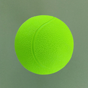 PVC premazana 7 cm teniska lopta za profesionalnu obuku, vanjska sportska lopta, dječja igračka
