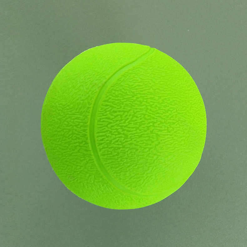 PVC premazana 7 cm teniska lopta za profesionalnu obuku, vanjska sportska lopta, dječja igračka
