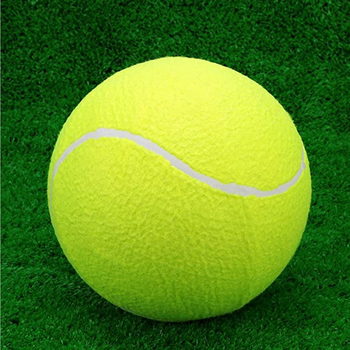 Zheyu napuhivačka tenis lopta za pse - igračka za žvakanje, 24 cm, 9,5 inča