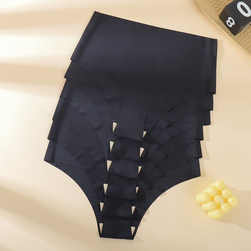 6-dijelni set ženskih gaćica od ice silk, brzo se suše, visok pojas, udobno