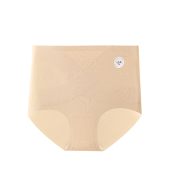 Individulno pakirane bezšivne ženske gaćice s visokim strukom za podizanje stražnjice i oblikovanje trbuha, Ice Silk, plus veličina, sportski briefs