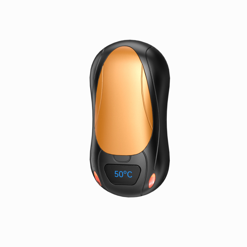 2025 Magnetski odvojivi dvostruki grijač za ruke s mini digitalnim zaslonom, USB punjenje