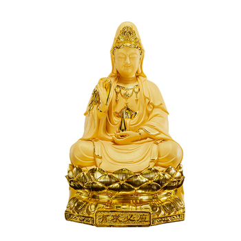 Guanyin figura od smole, kineskog stila, kućni dekor, pogodna za useljenje i otvaranje trgovine