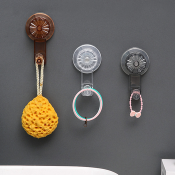 Κρεμάστρα με βεντούζα για κουζίνα και μπάνιο, χωρίς τρύπες, χωρίς ραφές, περιστρεφόμενη, ισχυρή πρόσφυση, φορτίο στην πόρτα του μπάνιου