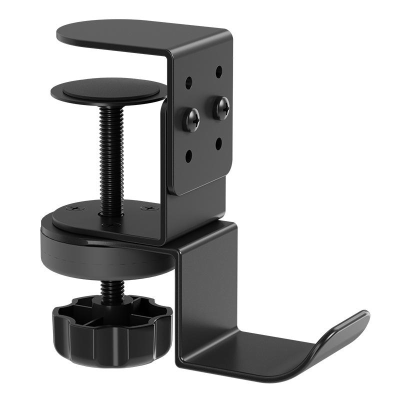 Držač za torbu na radnom stolu bez bušenja, podesivi metalni vješalica za torbe, moderni minimalistički stil, nosivost 1–3 kg, Shell Stone