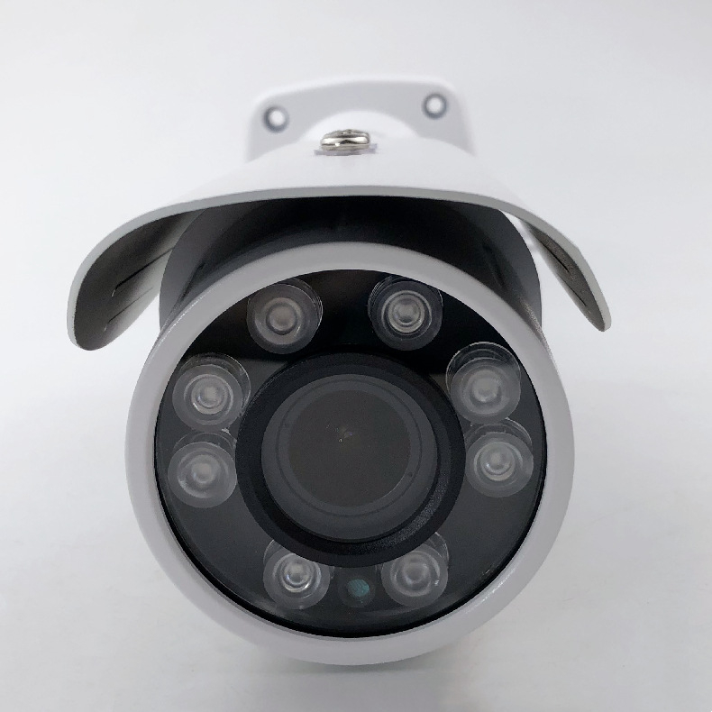 PoE IP kamera za nadzor, 5MP IR, 4x optički zum, mrežna kamera tipa bullet