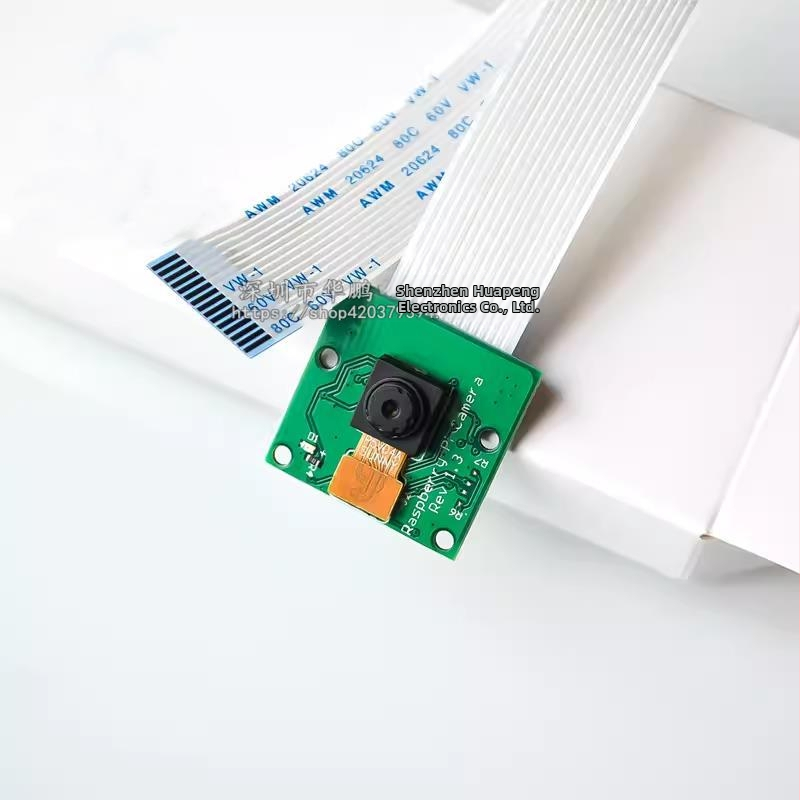 Raspberry Pi CSI kamera, 5 MP, 15 cm pružný kábel, kompatibilná s Raspberry Pi 3B/2B
