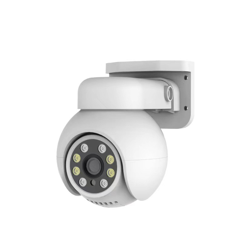 4K IP vanjska PTZ kamera, noćno snimanje u boji, bez PoE, daljinsko gledanje putem mobilne aplikacije, 360° praćenje.