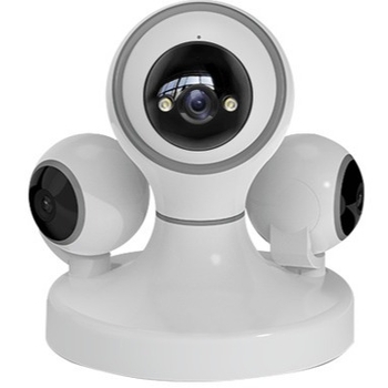 360° sferna kamera za kućni nadzor, bežični unutarnji monitor sa zvukom, HD noćni vid