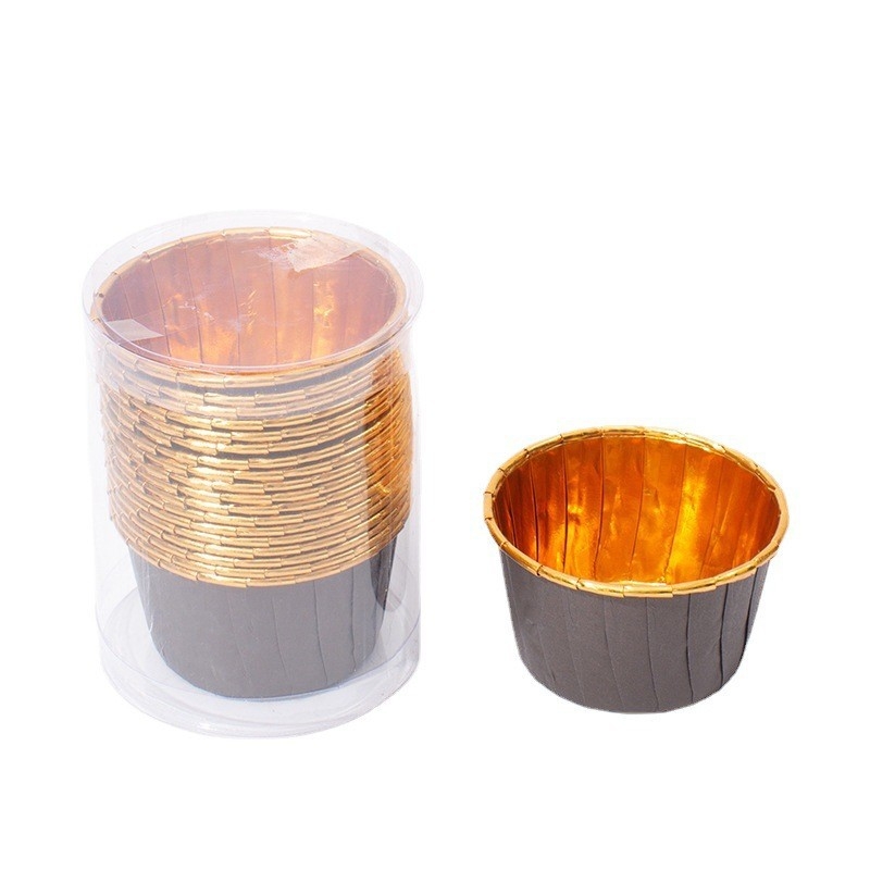 Jednokratne kalupe za kolače s zaobljenim rubom i podlogama od aluminijske folije, visokotemperaturni papir za pečenje