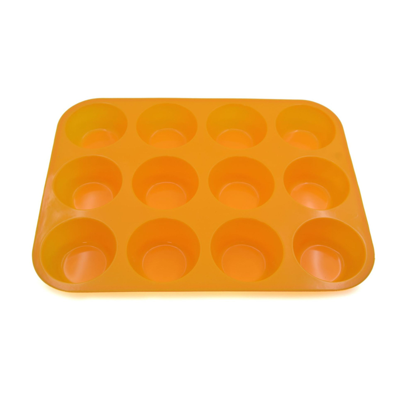 Kružna silikonska forma za pečenje s 12 odjeljaka, 140 g, za žele i puding