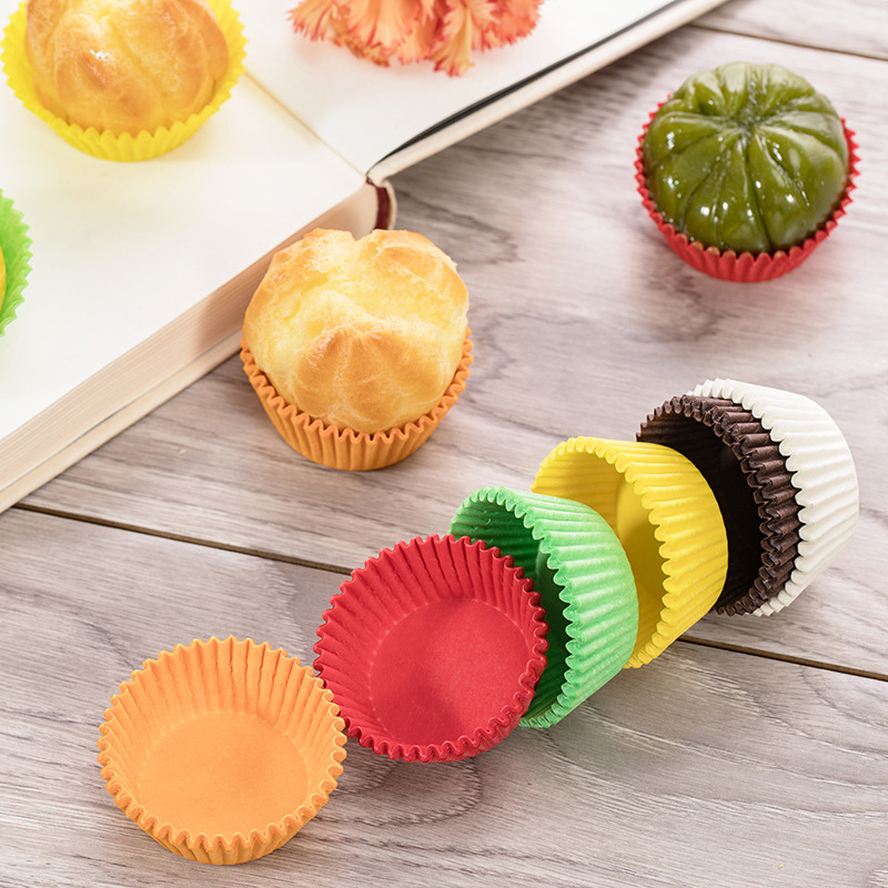 Giant Circle Papir za pečenje s apsorpcijom ulja – kalupi za muffine i cupcake papir, papir za pečenje kolačića