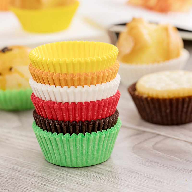 Giant Circle Papir za pečenje s apsorpcijom ulja – kalupi za muffine i cupcake papir, papir za pečenje kolačića