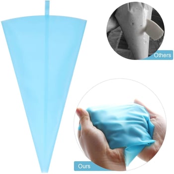 Set de 16 pungi pentru decorarea prăjiturilor, reutilizabile