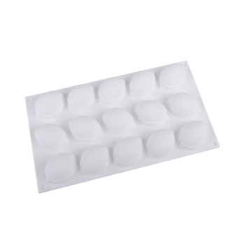 Set od 15 silikonskih kalupa za mousse od limuna i voća, za pečenje, kalupi za fondant i chiffon tortu