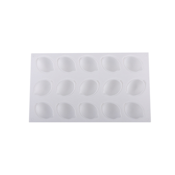 Set od 15 silikonskih kalupa za mousse od limuna i voća, za pečenje, kalupi za fondant i chiffon tortu