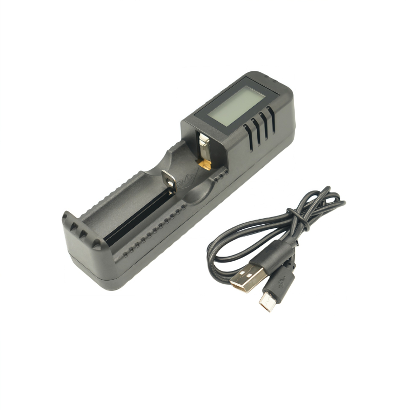 USB inteligentni punjač s jednim utorom za Li-ion baterije 26650/18650, 4.2V, za lampe i rudarske lampe