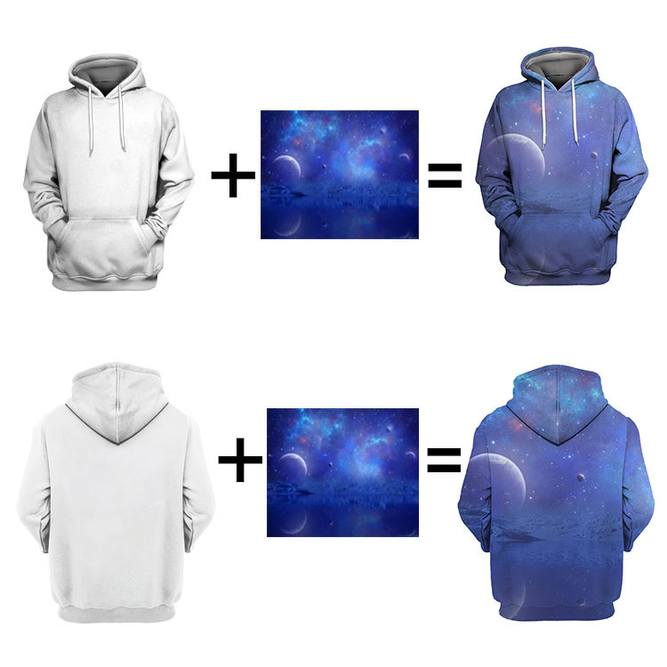 Ženska dukserica s kapuljačom i 3D printom, gradski casual stil, udoban kroj