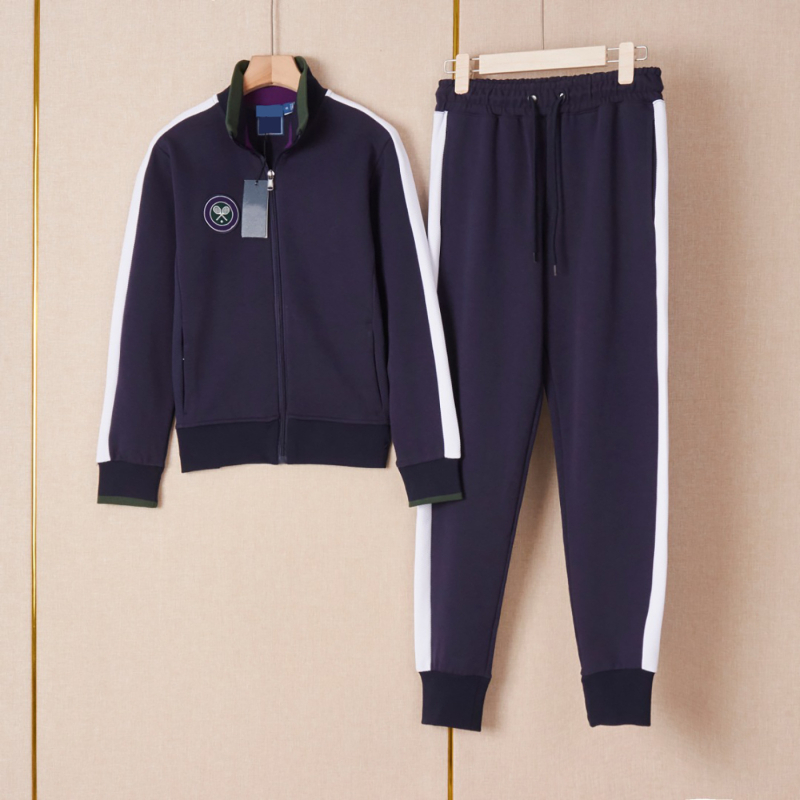 2025 ženski color-block sweatshirt i hlače visokog struka, opuštenog kroja