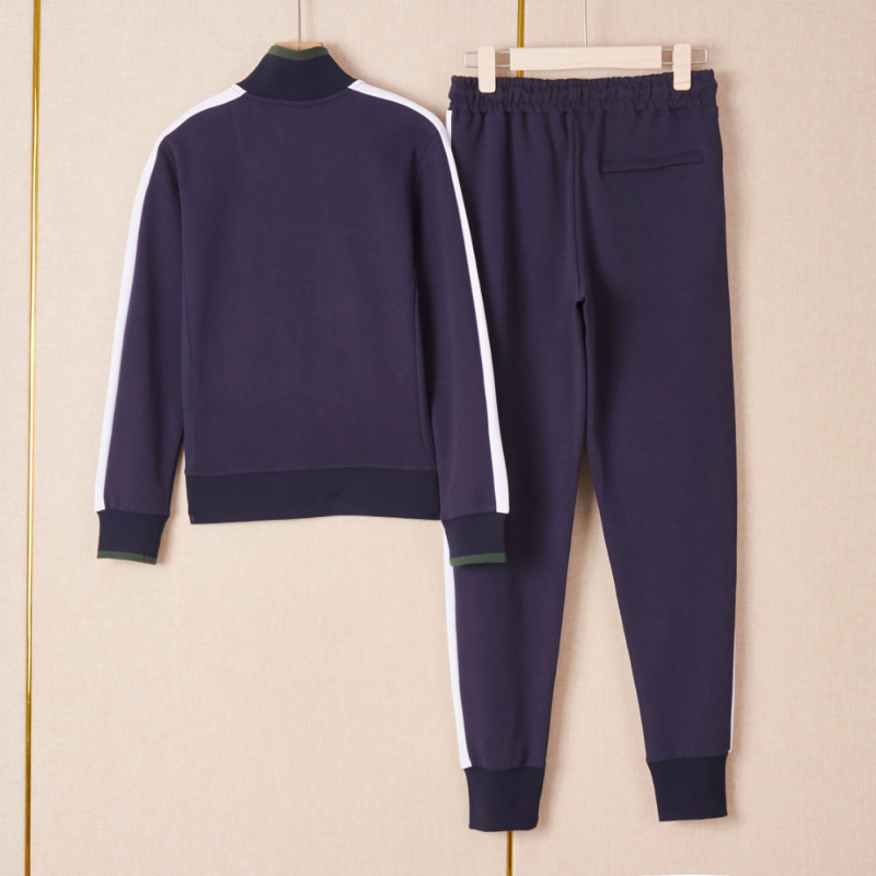 2025 ženski color-block sweatshirt i hlače visokog struka, opuštenog kroja