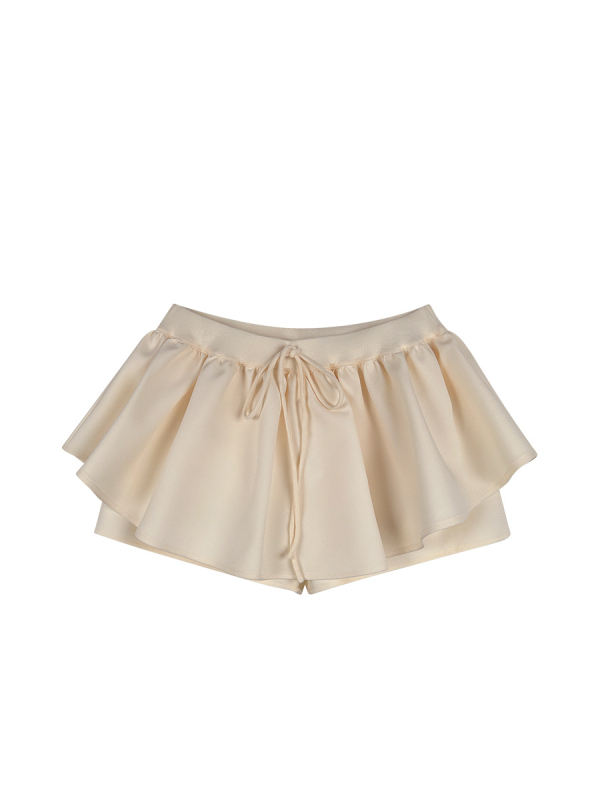 Ovinsyang plisirane culotte s iluzijom suknje, ženski ljetni casual sladak stil