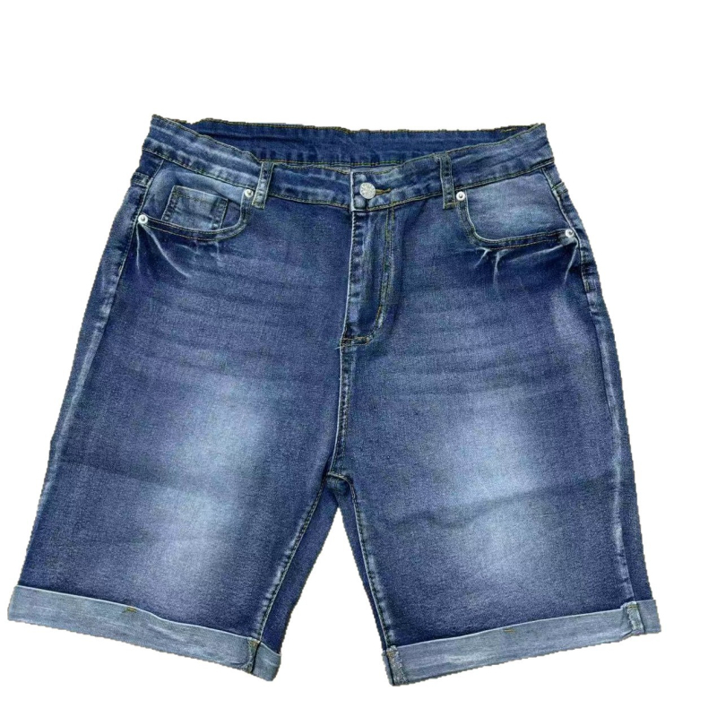 Ženski džins šorc s visokim strukom, svestran casual stil, 2025 nova kolekcija