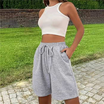 Ženske sportske kratke hlače visokog struka, prozračne i udobne za trčanje i trening, casual stil