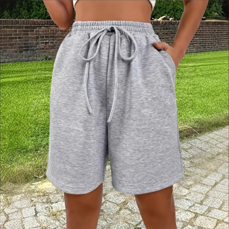 Ženske sportske kratke hlače visokog struka, prozračne i udobne za trčanje i trening, casual stil
