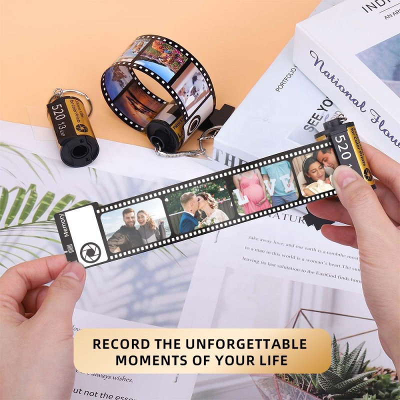 Privezak s sublimacijom i albumom film memorije – kreativan poklon za Dan zaljubljenih i rođendan za par
