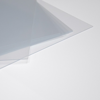 Proziran PVC list s PET filmom, dimenzije 1830 × 915 mm, debljina 0.25–3.0 mm