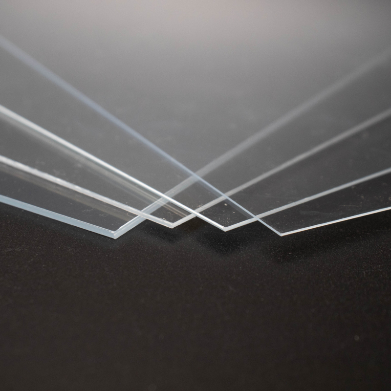 Prozirni PVC list za okvire i prozore, vatrootporan i izolacijski, ekološki prihvatljiv, debljina 0,1-3,0 mm, duljina 1220-1830 mm, širina 915 mm