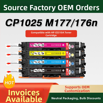 Kompatibilná sada tonerových kaziet pre HP CP1025: M176N, M177FW, M175A, M175NW, 275MFP, 310