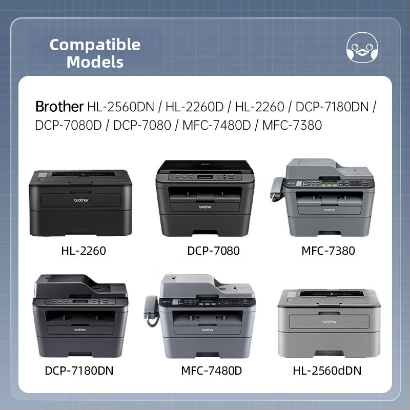 TN-2325 Tonerová kazeta pre Brother DCP-7080D, 7180DN, MFC-7380, 7480, 7880DN