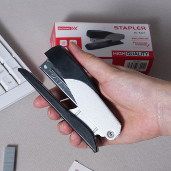 Univerzalni standardni veliki uredski stapler, višenamjenski, štedi napor, klasičan dizajn