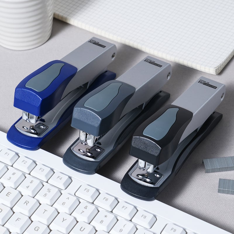 Univerzalni standardni veliki uredski stapler, višenamjenski, štedi napor, klasičan dizajn
