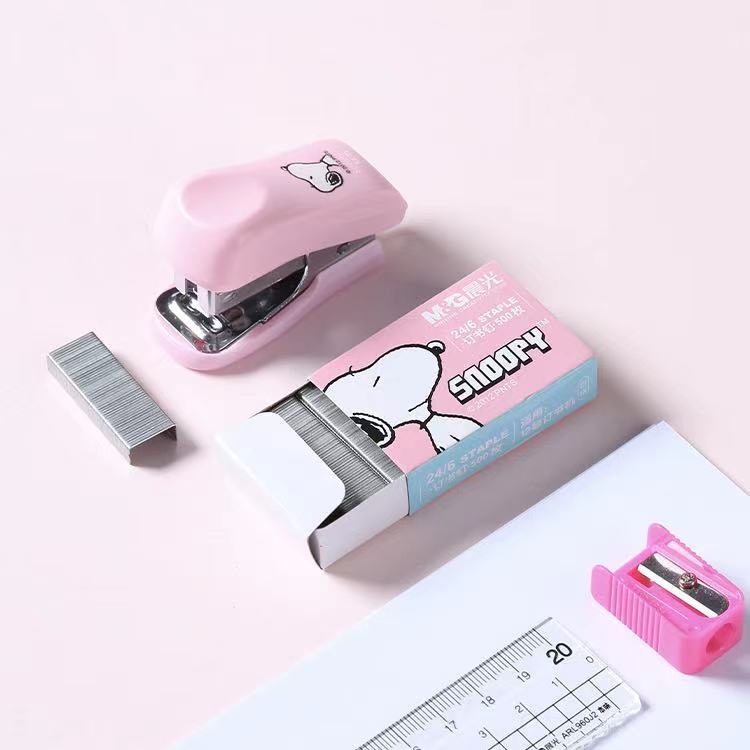 Snoopy Mini spajalica za učenike – crtani set za spajanje u uredu SBS91670