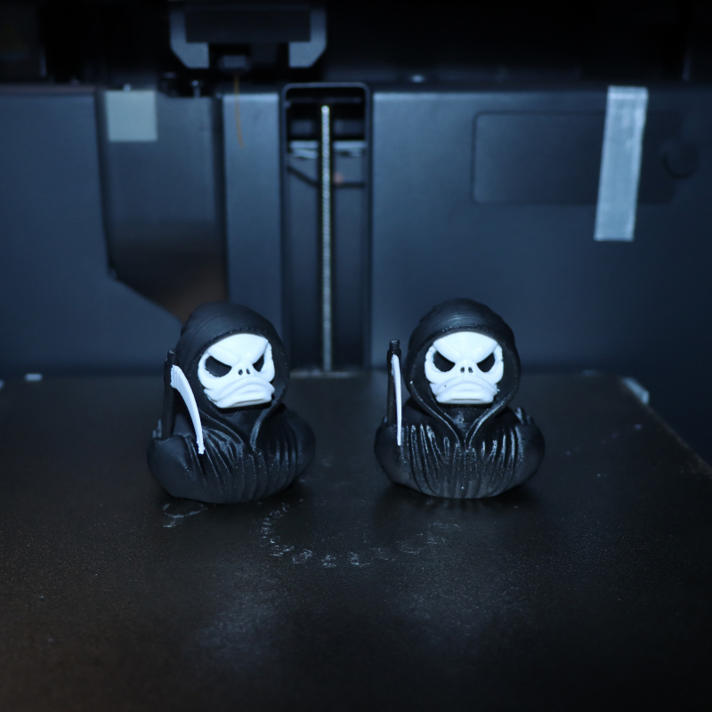 3D ispisani ukras Grim Reaper Duck za Halloween