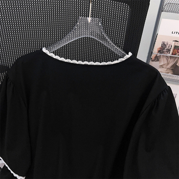 Ženski T‑shirt u plus veličini, udoban kroj, srednja duljina, kratki rukav