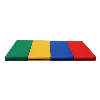 PVC sklopiva fitness podloga s tri panela, debela, za jogu, fitness, ples i gimnastiku