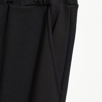 Ženske plus-size hlače, visokim pojasom, uski kroj, jednobojne, model K6082