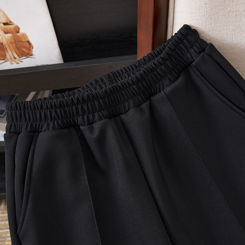 Jesenje plus veličine ženske hlače s fleeceom, casual uski kroj, korejski stil, model K6508