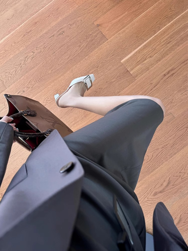Zeleni dvodijelni ženski uredski kostim sa suknjom, korejskog stila, elegantan i visokokvalitetan set za jesen i zimu