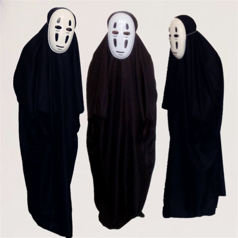Qingcheng No-Face Maska i Plašt za cosplay – Anime kostim za Halloween