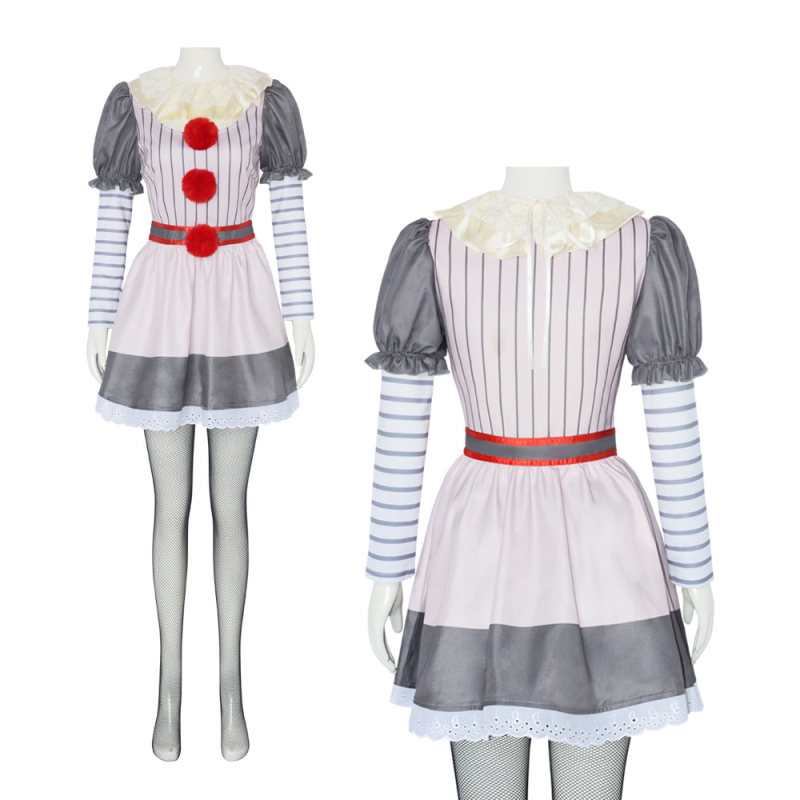 Ženska cosplay suknja Z Clown Soul – Strašni klaun za Halloween