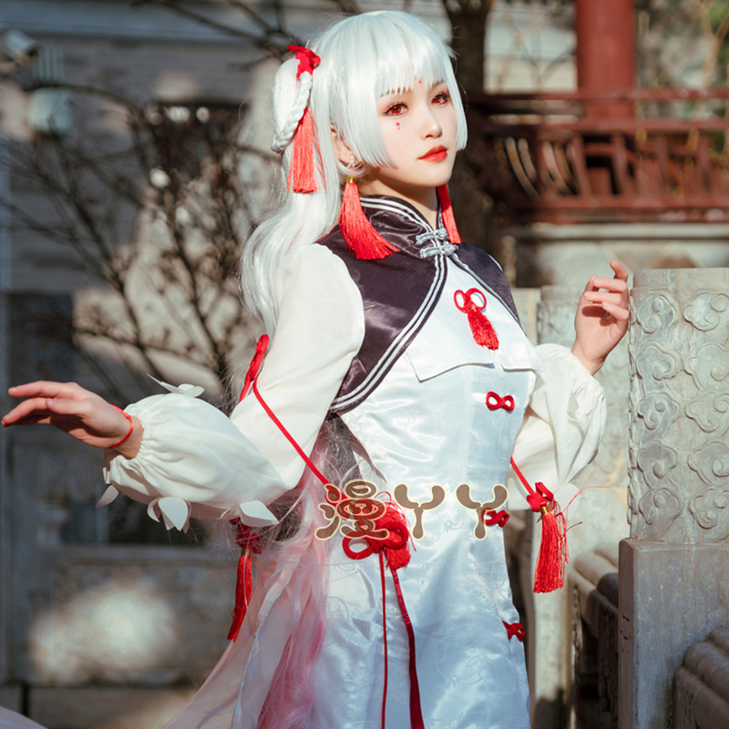Onmyoji Shiranui cosplay kostim s cheongsam za žene