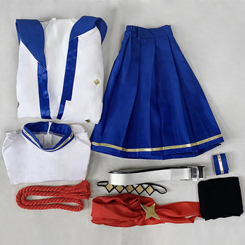 Cosplay kostim djevojke jahačice, inspiriran Tokai Teio, cjeloviti maid set za anime i igre