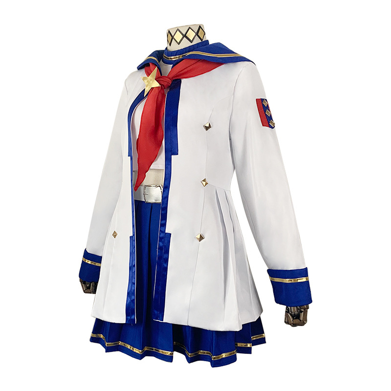 Cosplay kostim djevojke jahačice, inspiriran Tokai Teio, cjeloviti maid set za anime i igre
