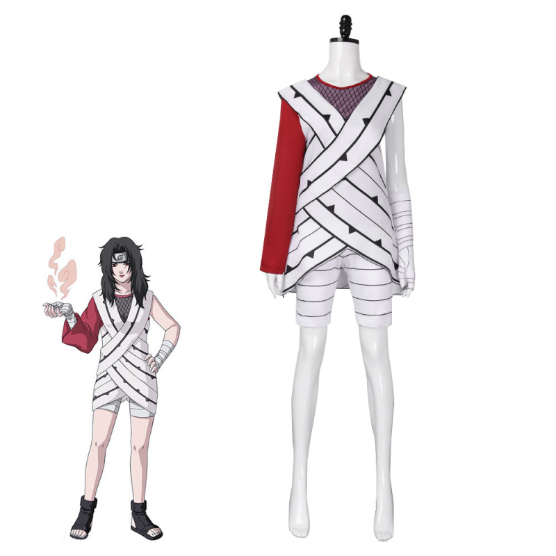 Ninja cosplay kostim – crvena boja zalaska sunca – Asma – anime cosplay odijelo za Halloween